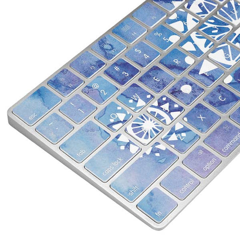Mandala Symmetry Magic Keyboard Skin