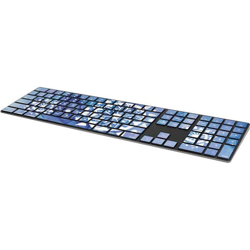 Mandala Symmetry Magic Keyboard with Numeric Keypad Skin
