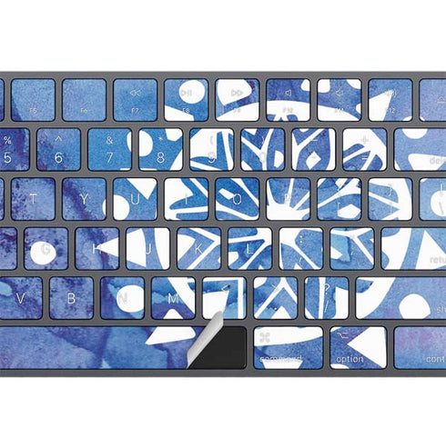Mandala Symmetry Magic Keyboard with Numeric Keypad Skin