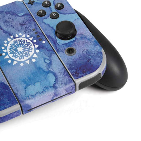 Mandala Symmetry Nintendo Switch OLED (2021) Skin