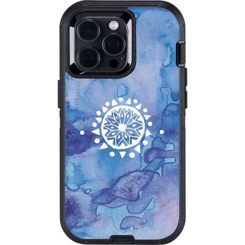 Mandala Symmetry Otterbox Defender iPhone Skin
