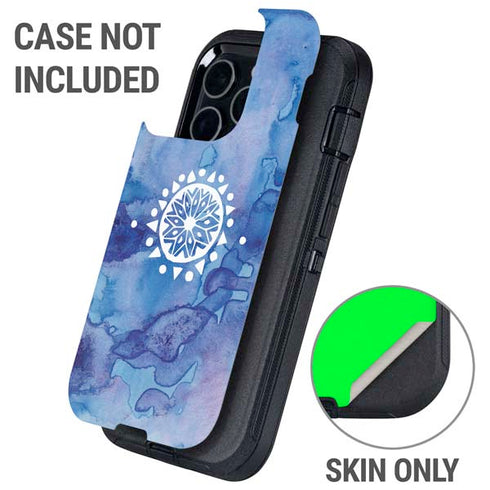 Mandala Symmetry Otterbox Defender iPhone Skin