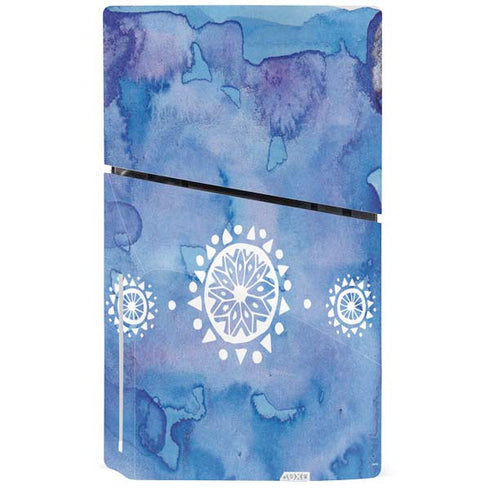Mandala Symmetry PS5 Slim Disk Console Skin