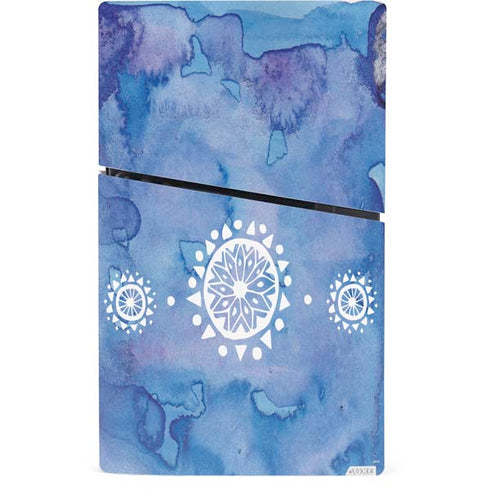 Mandala Symmetry PS5 Slim Digital Edition Bundle Skin
