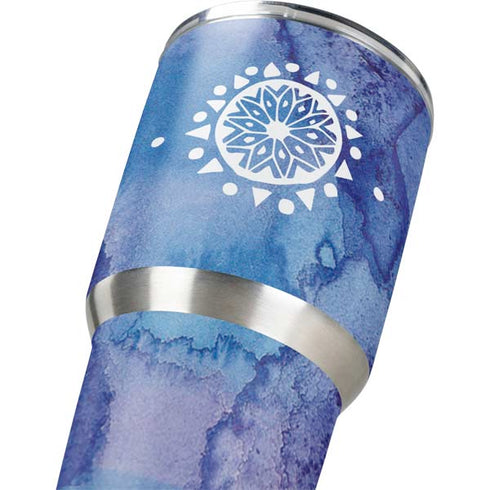 Mandala Symmetry Yeti 30oz Rambler Tumbler Skin