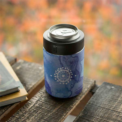 Mandala Symmetry Yeti Colster Can Insulator Skin