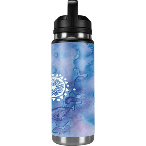 Mandala Symmetry YETI Rambler 26oz Bottle Skin
