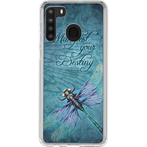 Brigid Ashwood Manifest Your Destiny Galaxy A21 Clear Case