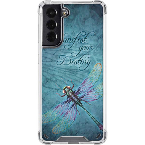 Brigid Ashwood Manifest Your Destiny Galaxy S21 5G Clear Case