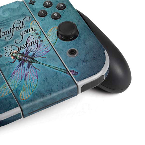 Brigid Ashwood Manifest Your Destiny Nintendo Switch OLED (2021) Skin