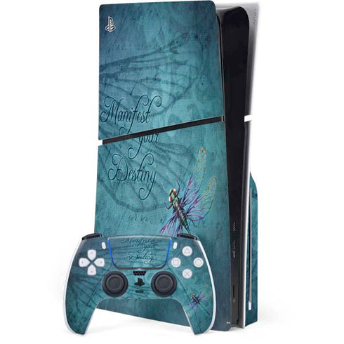 Manifest Your Destiny by Brigid Ashwood PS5 Slim Disk Bundle Skin