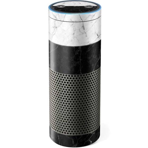 Marble Split Amazon Echo Skin