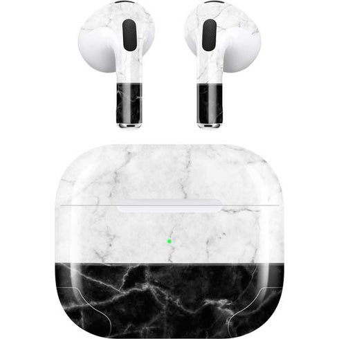 Marble Split Apple AirPods (3rd Gen 2021) Skin