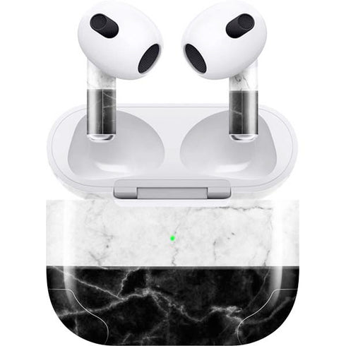 Marble Split Apple AirPods (3rd Gen 2021) Skin