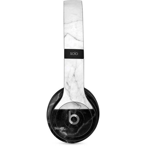 Marble Split Beats Solo 2 Wired Skin