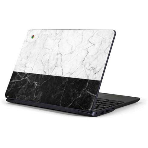 Marble Split Samsung Chromebook Skin