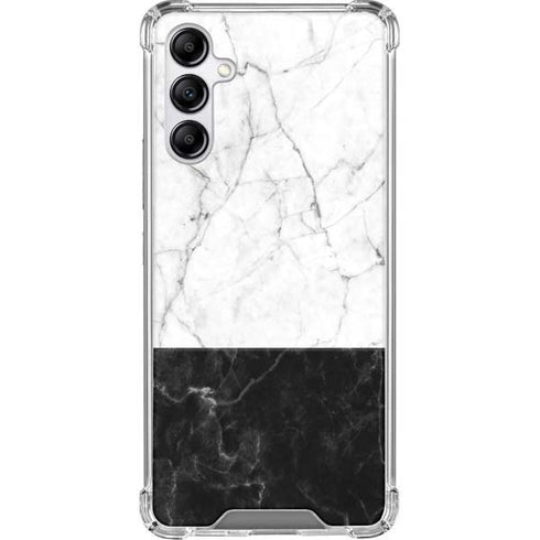 Marble Split Galaxy A14 5G Clear Case