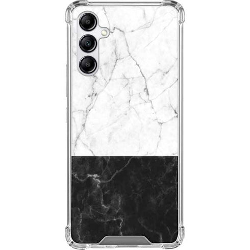 Marble Split Galaxy A15 5G Clear Case