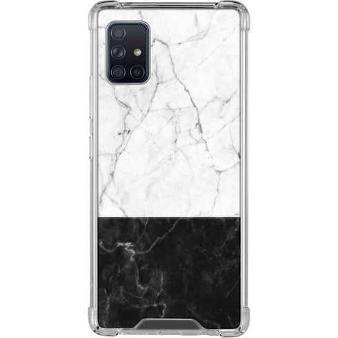 Marble Split Galaxy A51 5G Clear Case