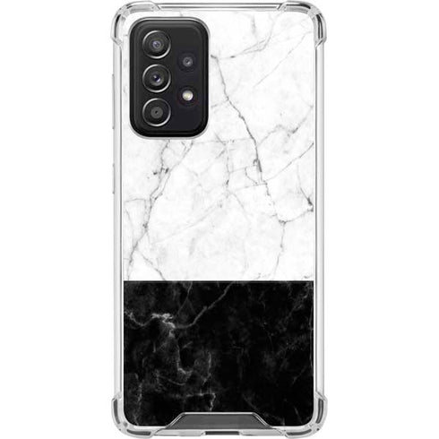 Marble Split Galaxy A52 5G Clear Case