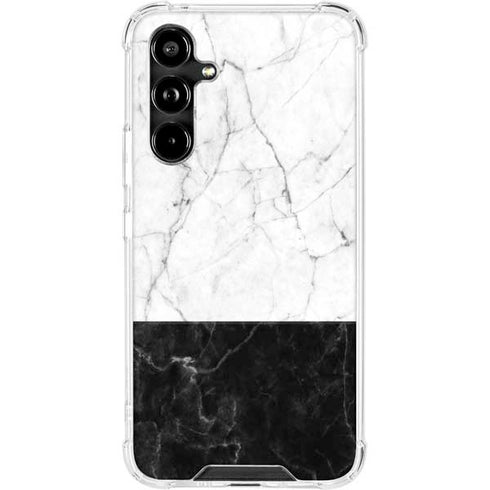 Marble Split Galaxy A54 5G Clear Case