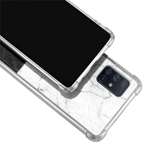 Marble Split Galaxy A71 5G Clear Case