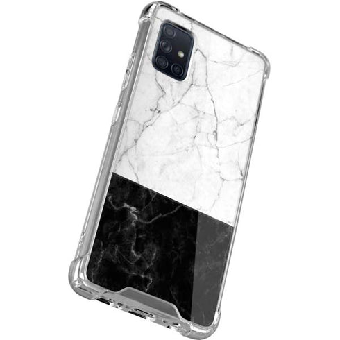 Marble Split Galaxy A71 5G Clear Case