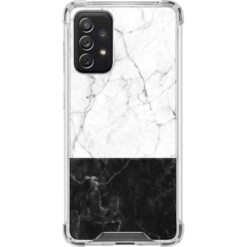 Marble Split Galaxy A72 5G Clear Case