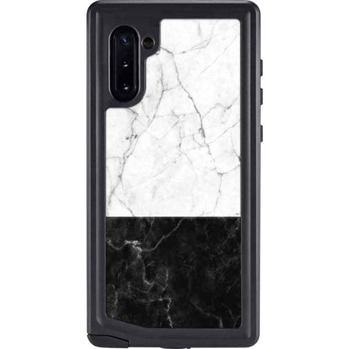 Marble Split Galaxy Note 10 Waterproof Case