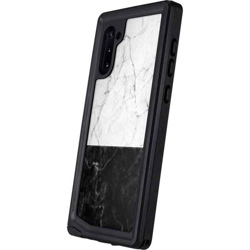 Marble Split Galaxy Note 10 Waterproof Case