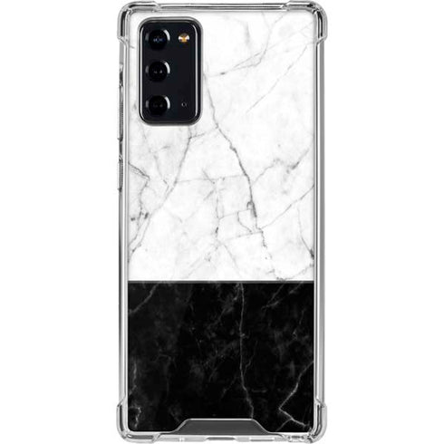 Marble Split Galaxy Note20 5G Clear Case