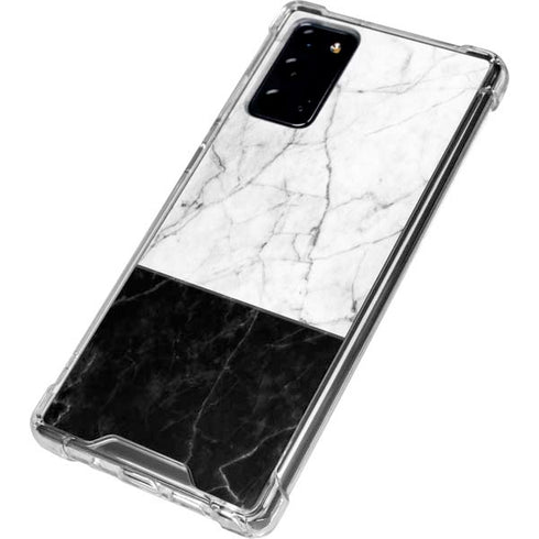 Marble Split Galaxy Note20 5G Clear Case