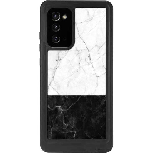 Marble Split Galaxy Note20 5G Waterproof Case