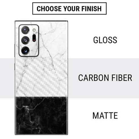 Marble Split Galaxy Note20 Ultra 5G Skin