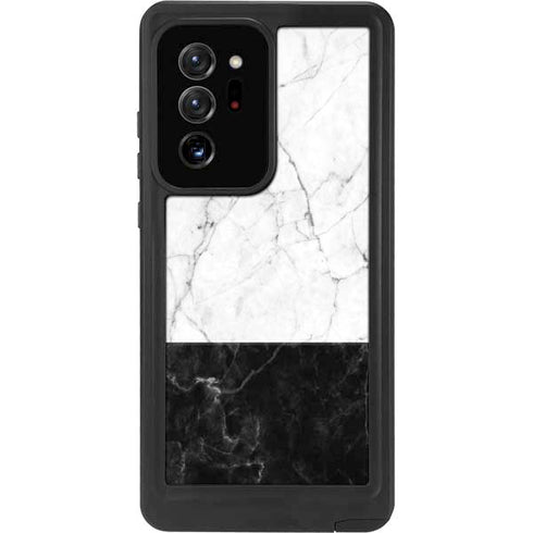 Marble Split Galaxy Note20 Ultra 5G Waterproof Case