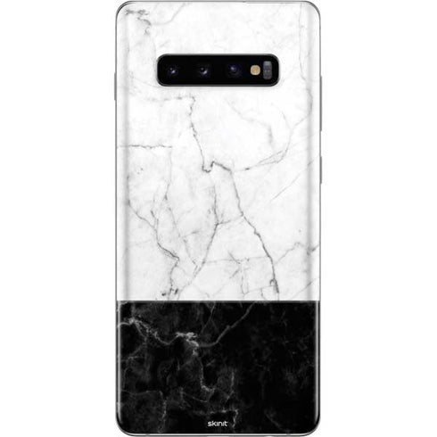 Marble Split Galaxy S10 Plus Skin