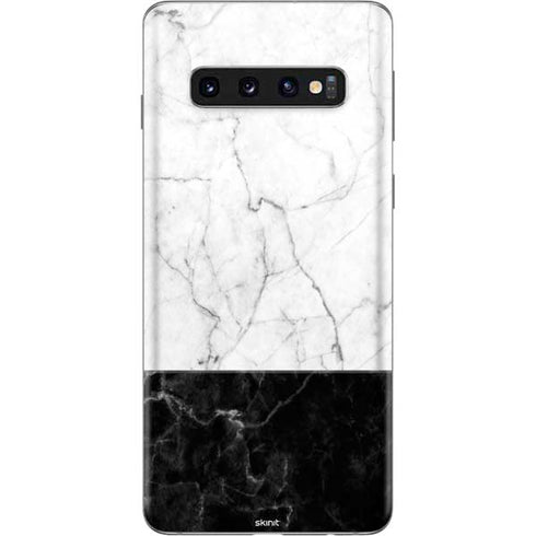 Marble Split Galaxy S10 Skin