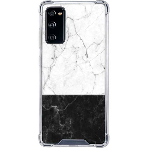 Marble Split Galaxy S20 FE Clear Case