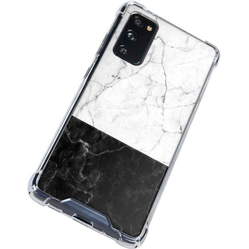 Marble Split Galaxy S20 FE Clear Case