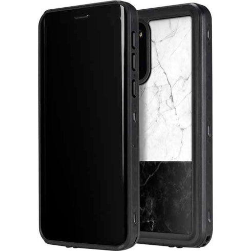 Marble Split Galaxy S20 Plus Waterproof Case