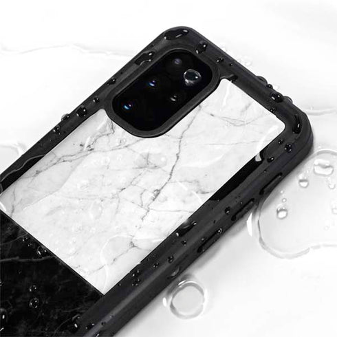 Marble Split Galaxy S20 Plus Waterproof Case