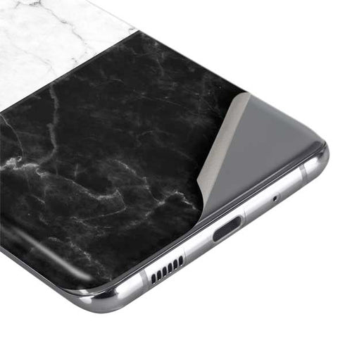 Marble Split Galaxy S20 Skin