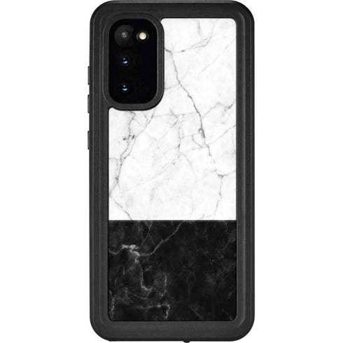 Marble Split Galaxy S20 Waterproof Case