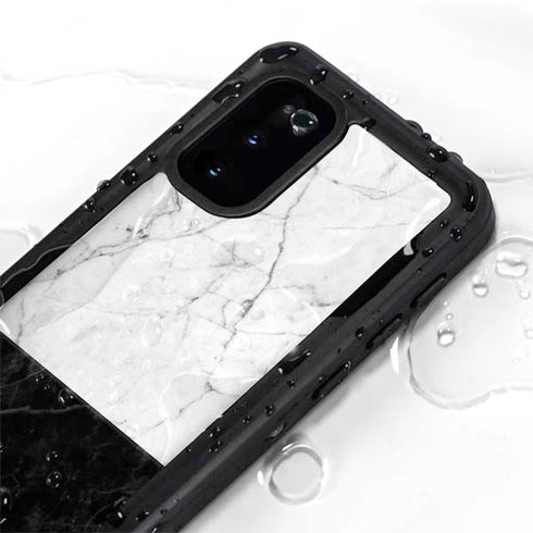 Marble Split Galaxy S20 Waterproof Case