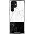 Marble Split Galaxy S22 Ultra Clear Case