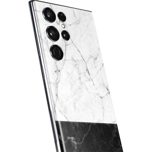 Marble Split Galaxy S22 Ultra Skin