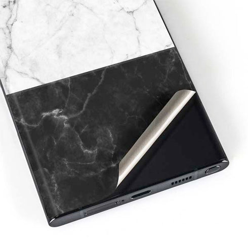 Marble Split Galaxy S22 Ultra Skin