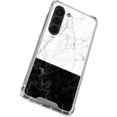 Marble Split Galaxy S23 Clear Case