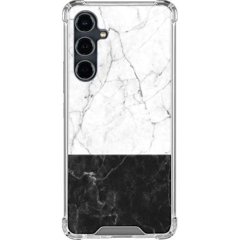 Marble Split Galaxy S23 FE Clear Case