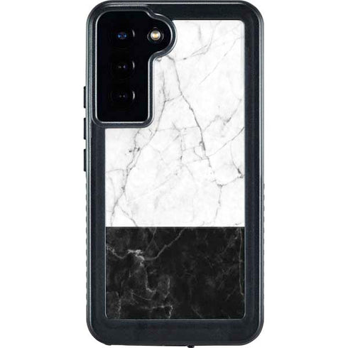 Marble Split Galaxy S23 Plus Waterproof Case